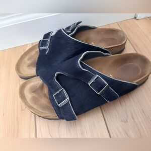BIRKENSTOCK ZURICH Sandals Calf Hair